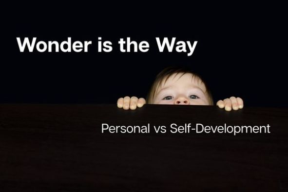 Wonder is the Way (Personal VS Self-Development)