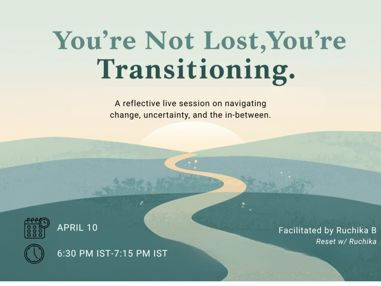 You&rsquo;re Not Lost, You&rsquo;re Transitioning