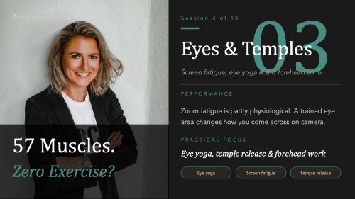 Facial Fitness Series - Session 3: Eyes, Forehead, Temples