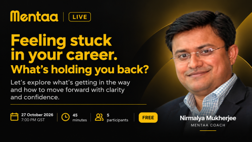 Feeling stuck in your career. What's holding you back?
