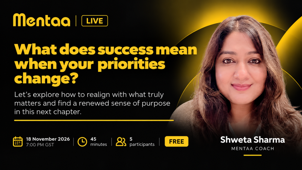 What does success mean when your priorities change?